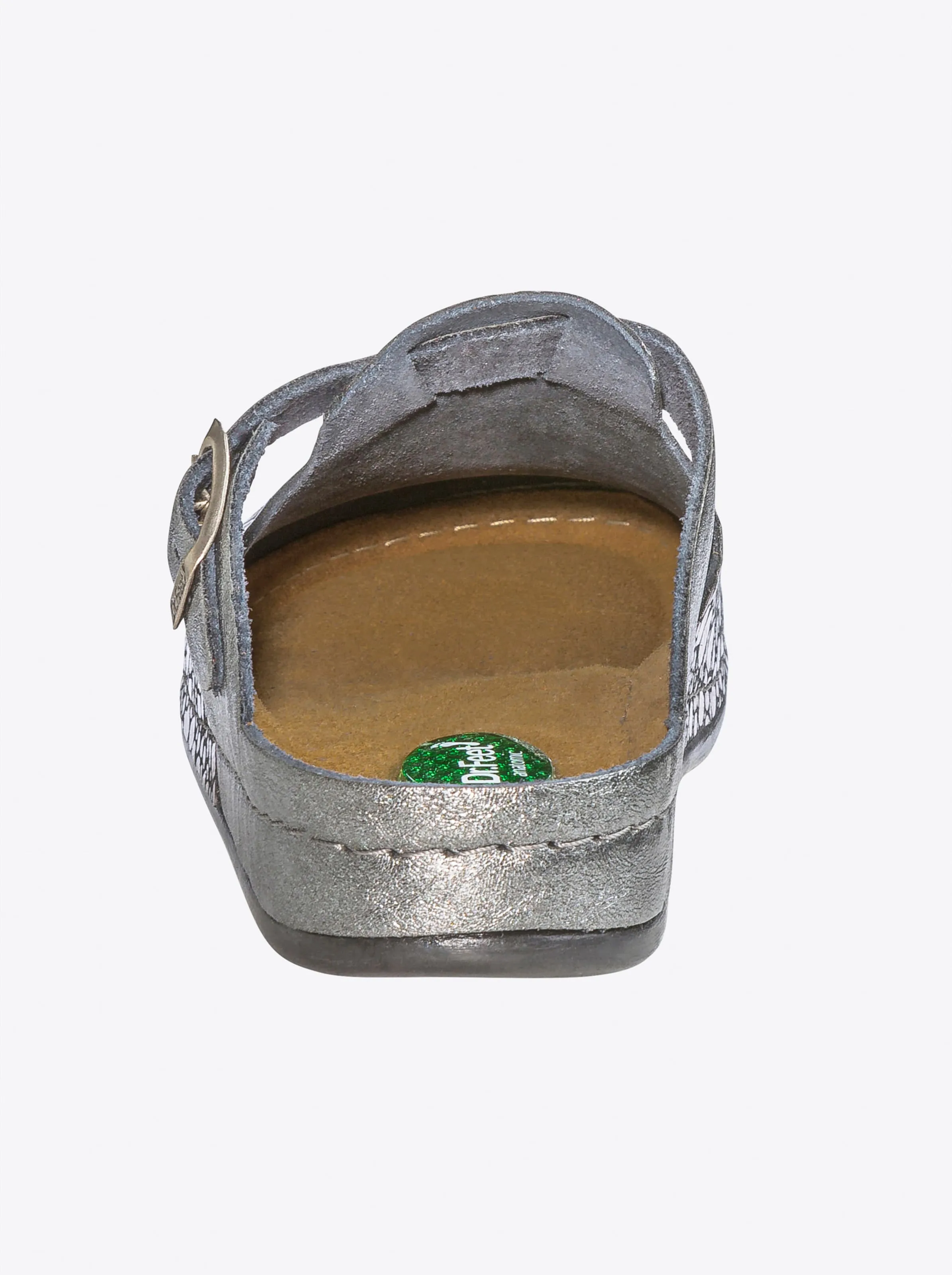 Dr. Feet Pantolette in anthrazit