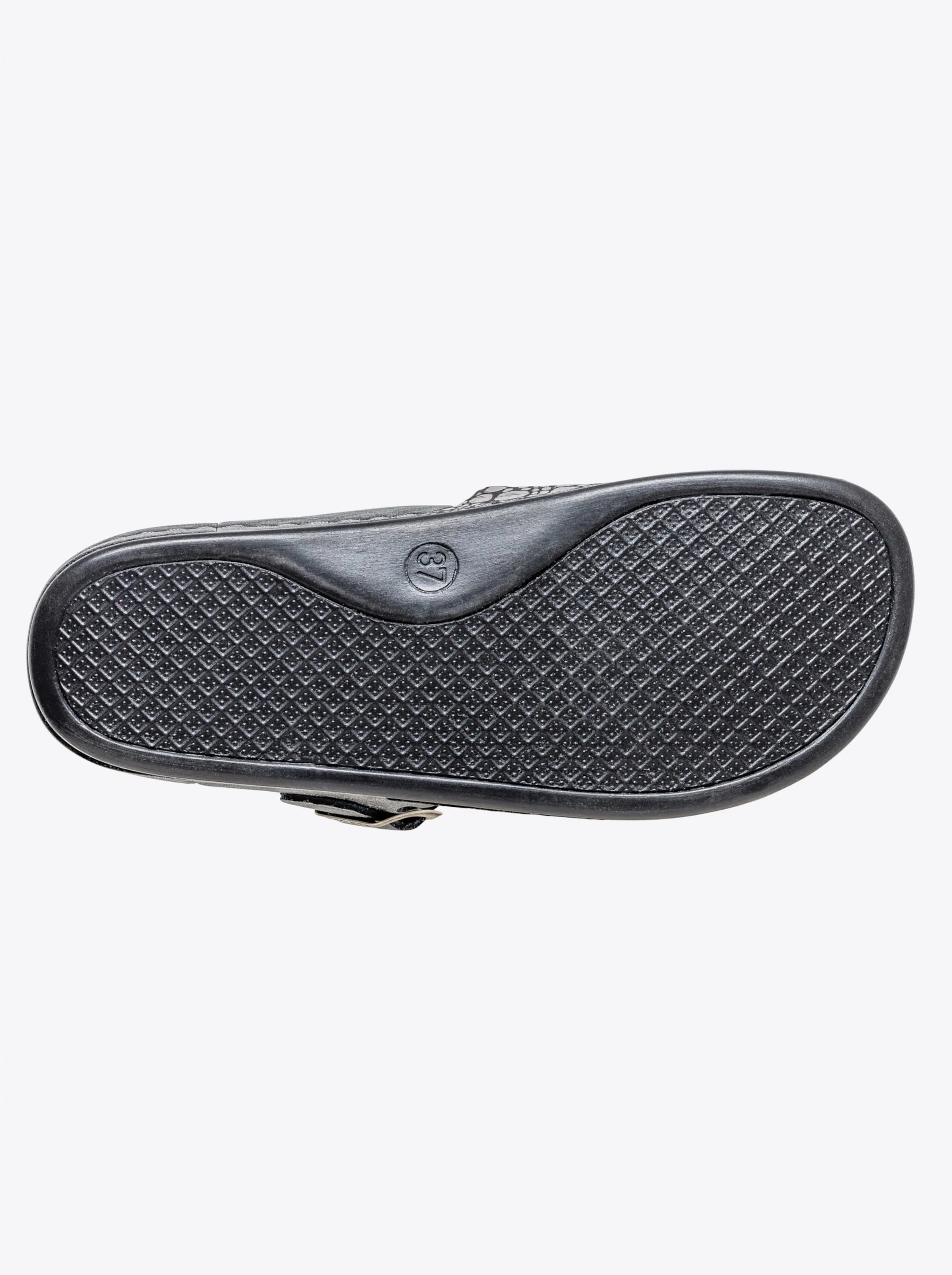 Dr. Feet Pantolette in anthrazit