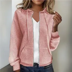 Heidi-Mode | Freizeitjacke mit Reißverschluss und Kapuze