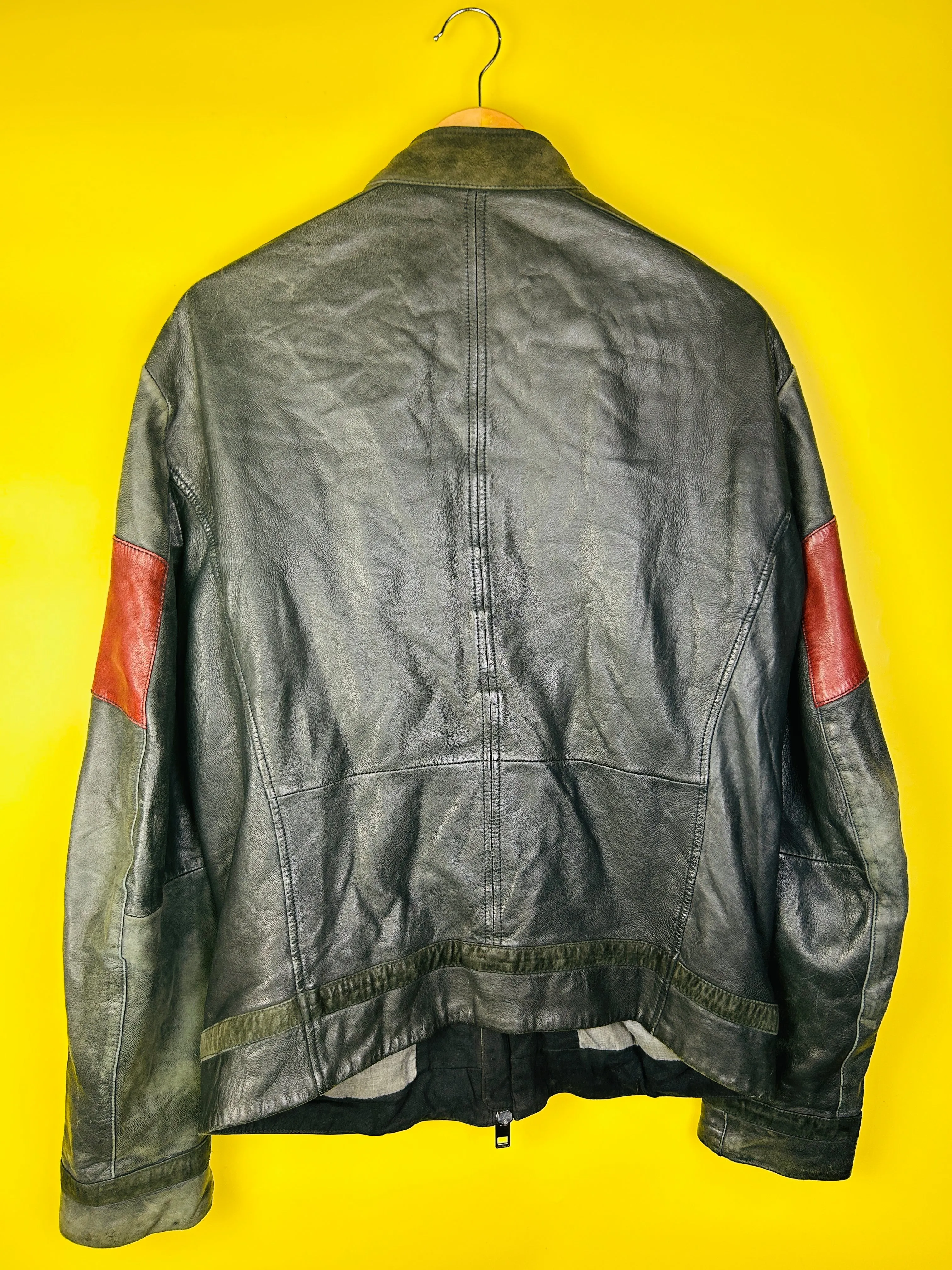 M Vintage Boss Lederjacke