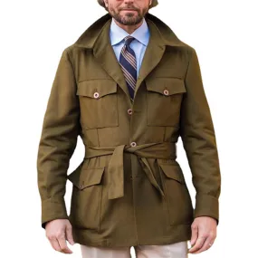 Mittellanger, taillierter Windbreaker: Freizeitjacke mit zahlreichen Taschen