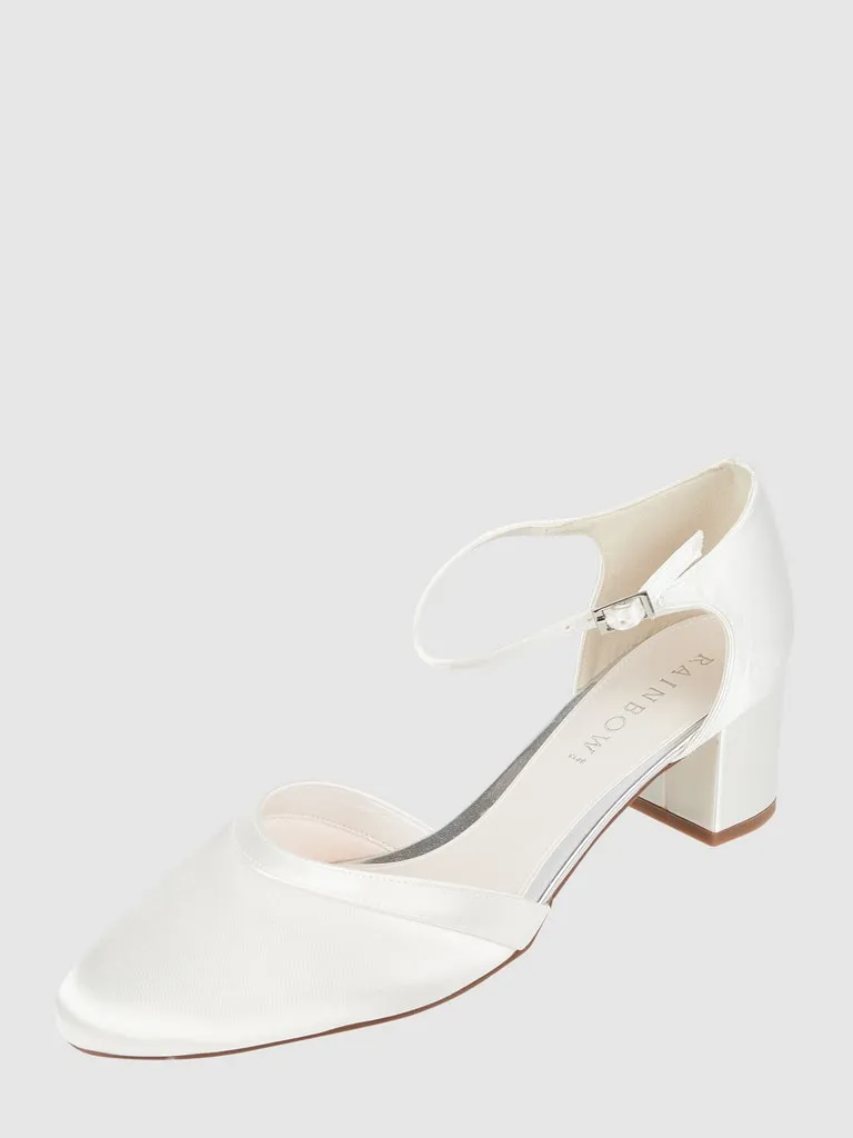Rainbow Club Brautschuhe aus Satin  (offwhite) online kaufen