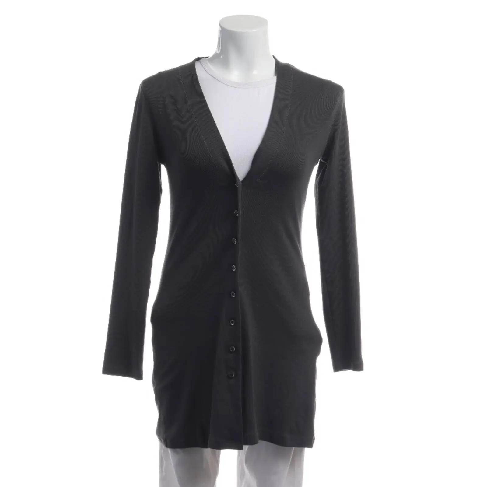 Strickjacke S Grau